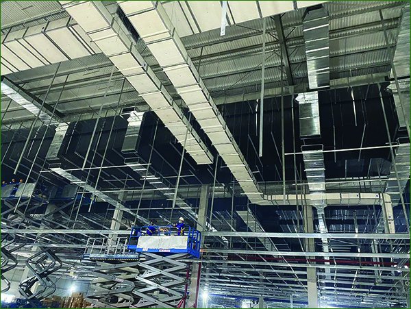 Thi công trần, vách Panel nhà xưởng